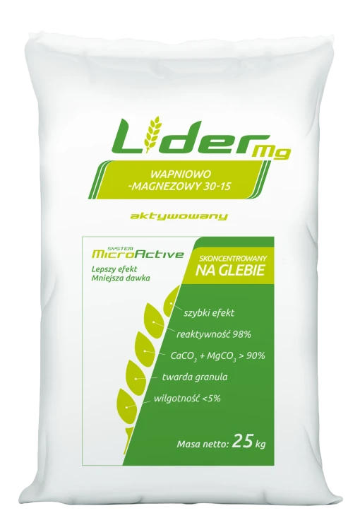 Wapno LIDER MG wapniowo-magnezowy 25 kg worek