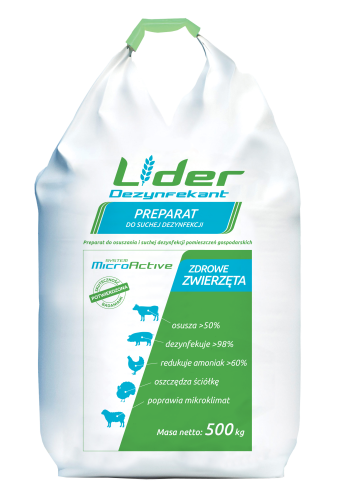 LIDER dezynfekant 500 kg BIG-BAG