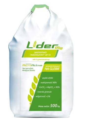 Wapno LIDER MG wapniowo-magnezowy 500 kg BIG-BAG