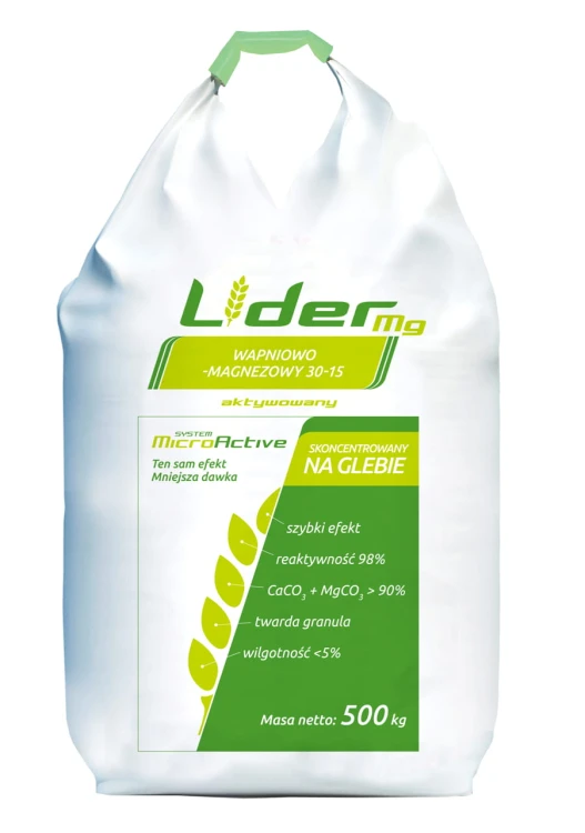 Wapno LIDER MG wapniowo-magnezowy 500 kg BIG-BAG